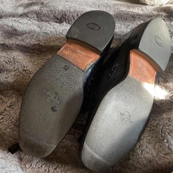 Rare Allen Edmond shark skin shoes main image 4